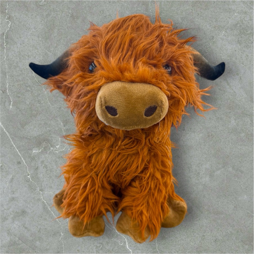 Plush Highland Cow Toy